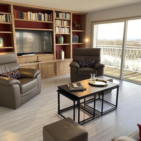 Appartement Panoramique Au Centre De Moulins Avec Terrasse, 2 Chambres, Et Equipements Modernes - Fr-1-489-412 Esterno foto