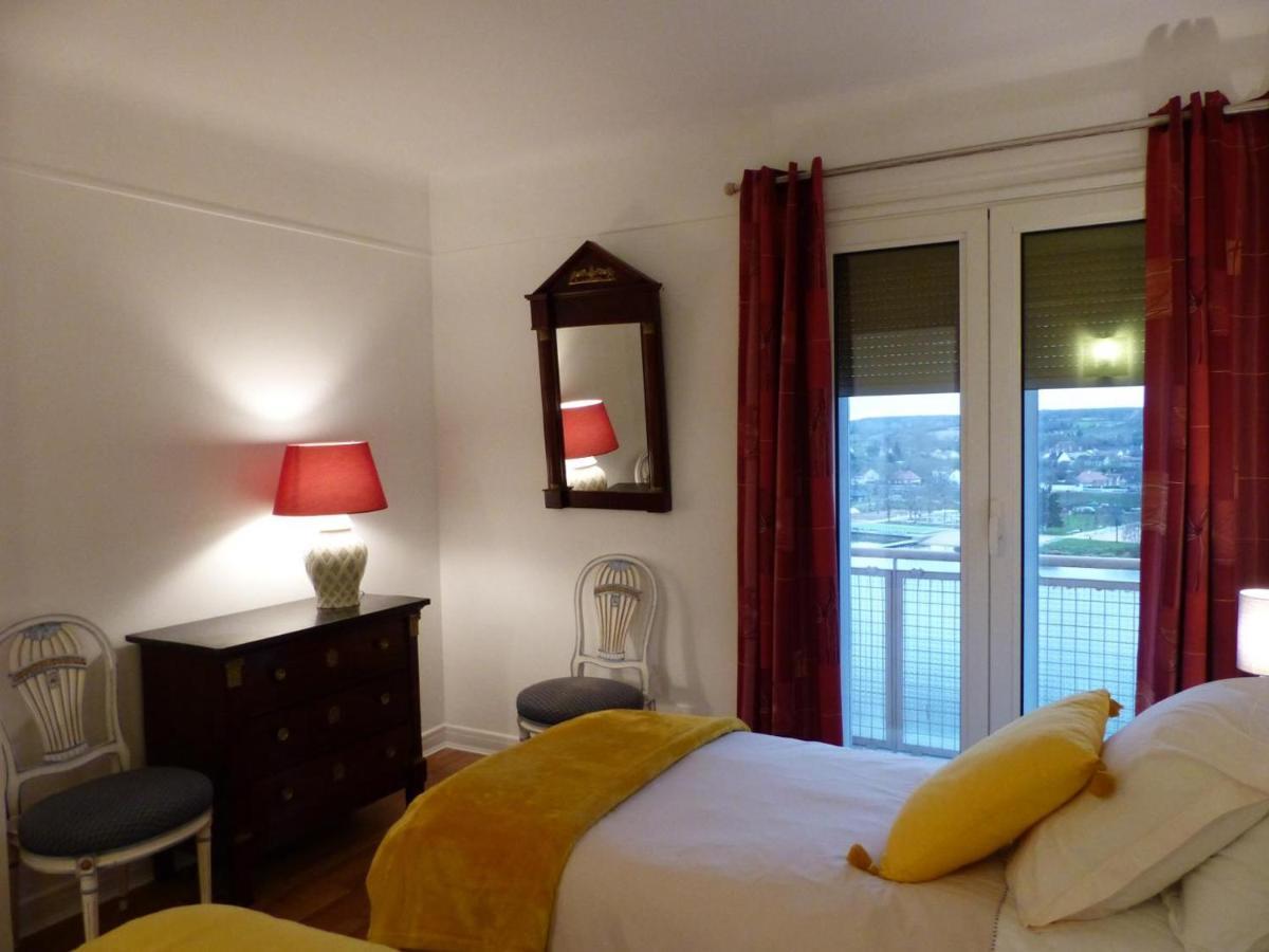 Appartement Panoramique Au Centre De Moulins Avec Terrasse, 2 Chambres, Et Equipements Modernes - Fr-1-489-412 Esterno foto