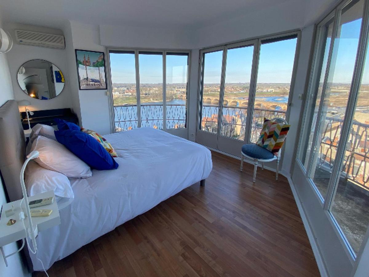 Appartement Panoramique Au Centre De Moulins Avec Terrasse, 2 Chambres, Et Equipements Modernes - Fr-1-489-412 Esterno foto