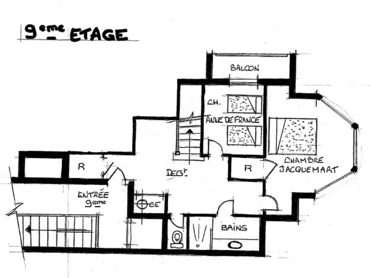 Appartement Panoramique Au Centre De Moulins Avec Terrasse, 2 Chambres, Et Equipements Modernes - Fr-1-489-412 Esterno foto